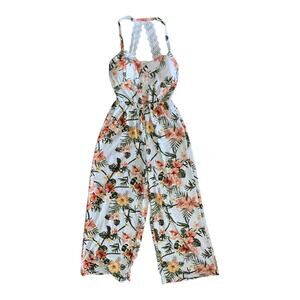 No Boundaries Floral Romper w/ Padded Bust Size Small